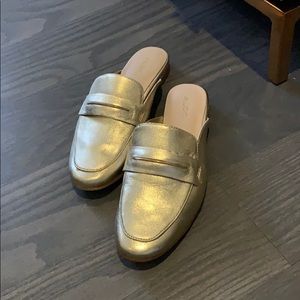 Gold Aldo Mules
